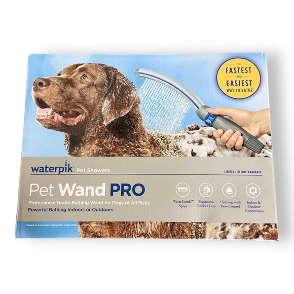 Waterpik Dog Waterpik Ppr252e Pet Wand Pro Dog Shower Attachment